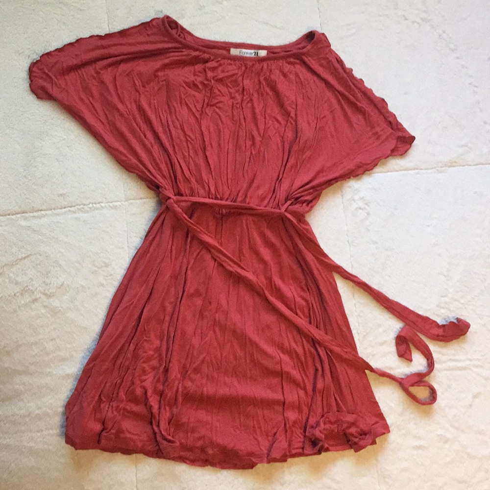 Beautiful burnt orange colored dress